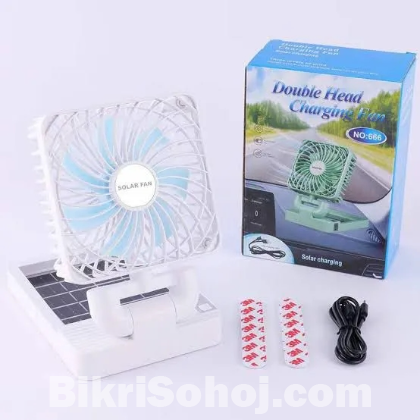 Solar Energy System Rechargeable Fan